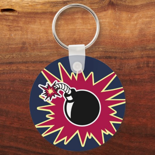 爆弾 キーホルダー (正面)