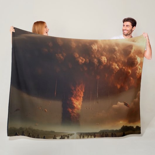 爆弾 フリースブランケット (インサイチュ)