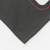 爆弾RBGのように壊れやすい花のように壊れない フリースブランケット (角)