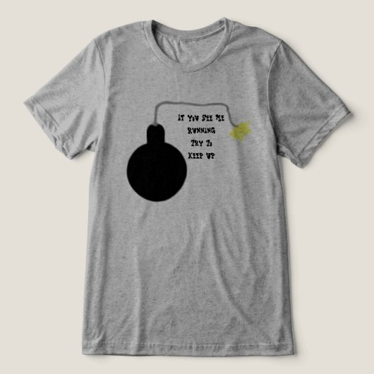 爆弾Tシャツ トライブレンドTシャツ (デザイン正面)