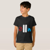 爆心地点のモスク無し Tシャツ (正面フル)