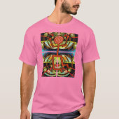 「爆撃された」 Tシャツ (正面)