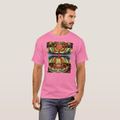 「爆撃された」 Tシャツ (正面フル)