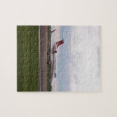 爆撃手のLearのジェット機45XR ジグソーパズル (横)