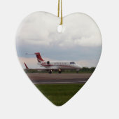 爆撃手のLearのジェット機45XR セラミックオーナメント (右)