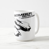 爆撃機のマグ コーヒーマグカップ (正面右)