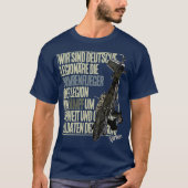爆撃飛行隊マーチ Tシャツ (正面)