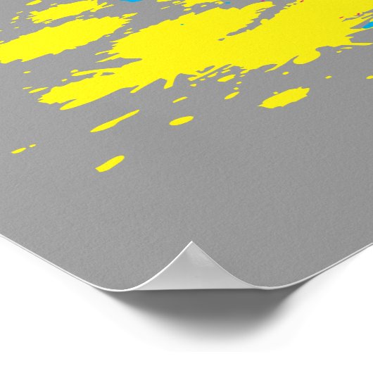 爆撃 ポスター (角)