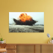 爆発が起こる キャンバスプリント (インサイチュ (リビング))