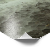 爆発が起こる フォトプリント            (角)