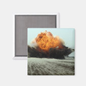 爆発が起こる マグネット (正面/裏面)