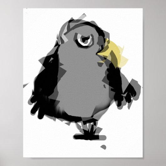 爆発するカラス ポスター (正面)