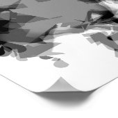 爆発するカラス ポスター (角)