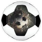 爆発するサッカーボール サッカーボール (回転)