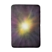 爆発するスターカッコいいデジタル宇宙アートワーク バスマット (正面縦)