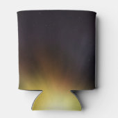 爆発するスターカッコいいデジタル宇宙アートワーク 缶クーラー (裏面)