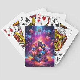 爆発するネオン トランプ