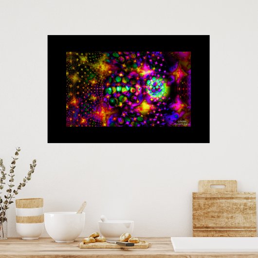 爆発する宝石 ポスター (キッチン)