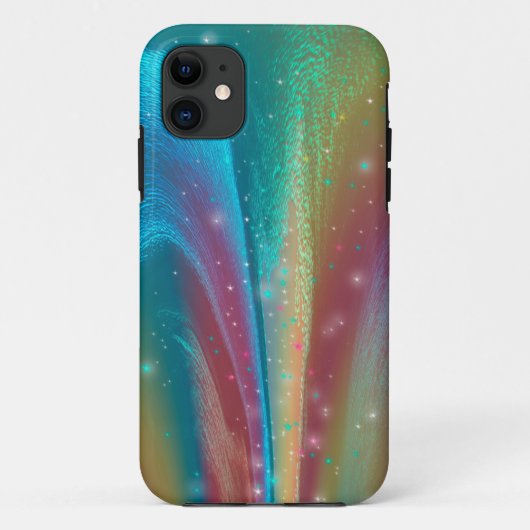 爆発する星雲 ファンタジー 銀河 アブストラクトアート Case-Mate iPhoneケース (裏面)