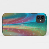 爆発する星雲 ファンタジー 銀河 アブストラクトアート Case-Mate iPhoneケース (裏面(横))