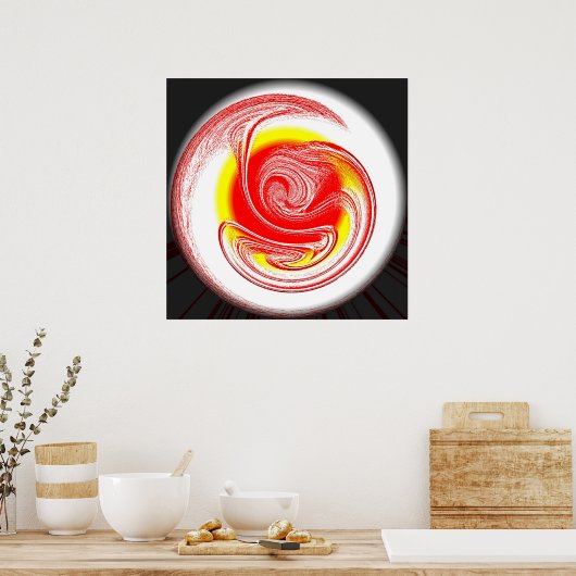 爆発する星 ポスター (キッチン)