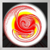 爆発する星 ポスター (正面)