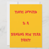 爆発する星 招待状 (裏面)