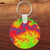 爆発する虹 キーホルダー (正面)