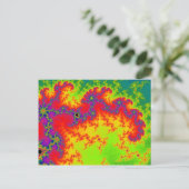 爆発する虹 ポストカード (スタンド正面)