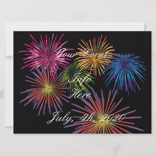 爆発するFireworks Thunder_Cove (正面)