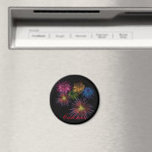 爆発するFireworks Thunder_Cove マグネット (インサイチュ (食洗機))