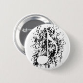 爆発に注意して下さい 缶バッジ (正面&裏面)