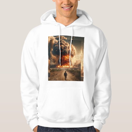 爆発のダイナミクスを探索するアートとハディ パーカ (正面)