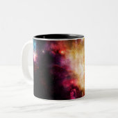 爆発の星雲 ツートーンマグカップ (正面左)