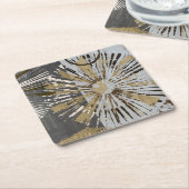 爆発はIIIをタイルを張ります スクエアペーパーコースター (アングル)