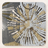 爆発はIIIをタイルを張ります スクエアペーパーコースター (正面)