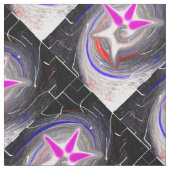 爆発アート ファブリック (クローズアップ)