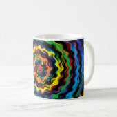 爆発カラフル音 コーヒーマグカップ (正面右)