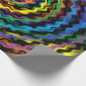 爆発カラフル音 ラッピングペーパー (角)