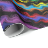 爆発カラフル音 ラッピングペーパー (ロールコーナー)