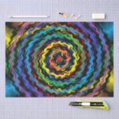 爆発カラフル音 薄葉紙 (クラフト)