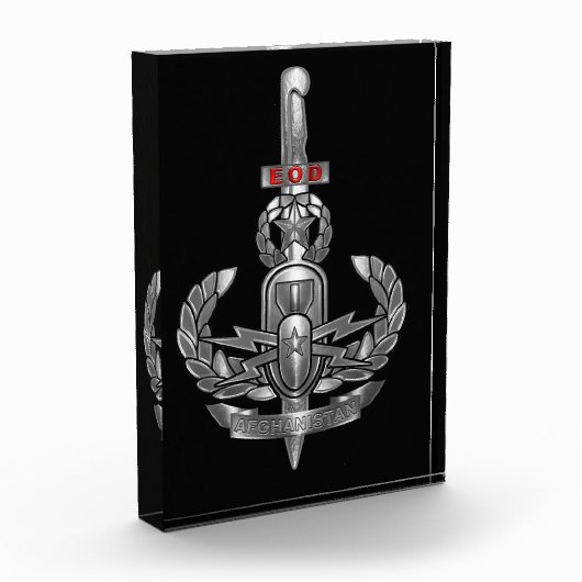 爆発兵器廃棄アフガニスタン退役軍人 フォトブロック (左)