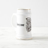 爆発性のマグ ビールジョッキ (正面左)