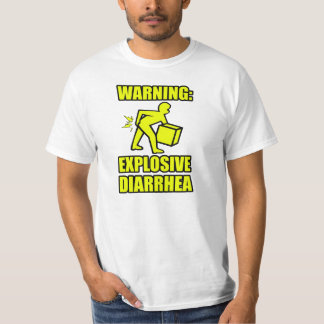 爆発性の下痢 Tシャツ