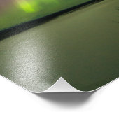 爆発性オーロラ フォトプリント            (角)