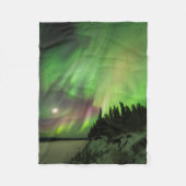 爆発性オーロラ フリースブランケット (正面)