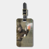 爆発性ハゲワシ ラゲッジタグ (正面縦)