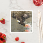 爆発的なハゲのワシ スタンダードカクテルナプキン (インサイチュ)