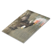 爆発的なハゲのワシ ノートパッド (アングル)