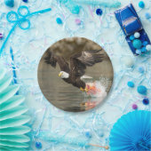 爆発的なハゲのワシ ペーパープレート (パーティー)